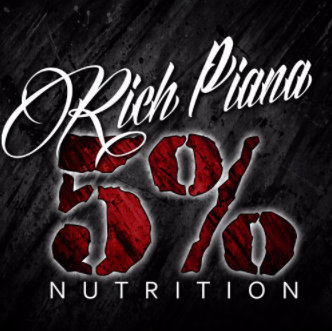 Rich Piana 5% Nutrition, gamme de suppléments